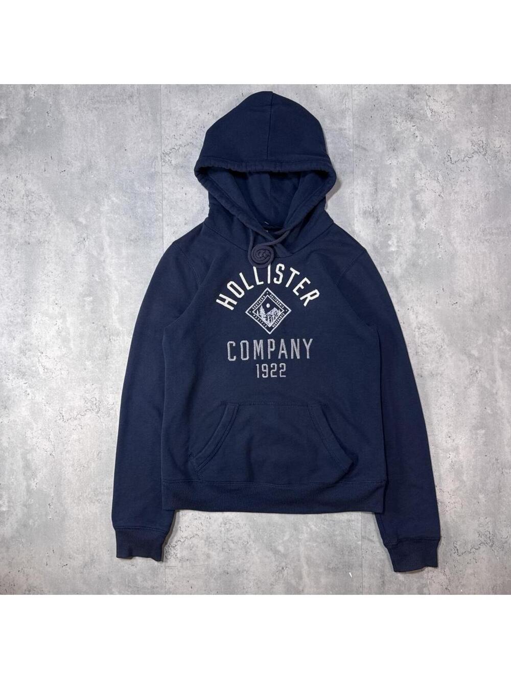 Y2K Hollister Navy Hoodie Women’s Jacket